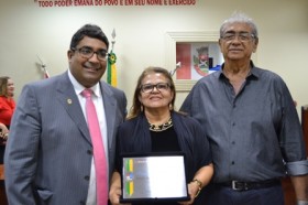 Maria do Socorro Rolim recebe Titulo de Cidadã Pauloafonsina