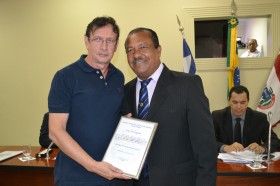 Dr. Arnaldo Patrício e vereador Aroldo do Hospital