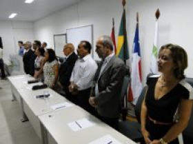O vereador Aroldo Ferreira fez parte da composição da mesa
