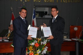 Dr. Iran Gama e Vereador Marquinhos