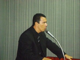 Vereador na tribuna