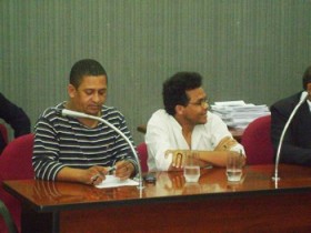 Professor Dorival e Juracy Marques